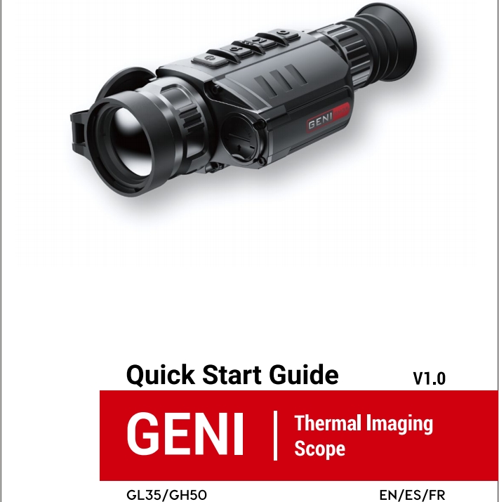 Quick Start Guide - Geni GL35 GH50